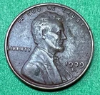 1939 D Lincoln Wheat Penny