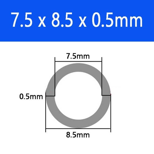 6063 Aluminium Round Tube Tubing for Home Furnishing, Machinery, DIY Handicraft - Picture 18 of 41