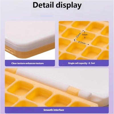 Watercolor Box with Lid Watercolor Pans for Travel Painting Empty Watercolor Box