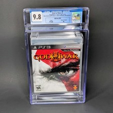 God of War III PS3 CGC 9.8 A+ Sealed Graded Sony PlayStation 3 Black Label 2010