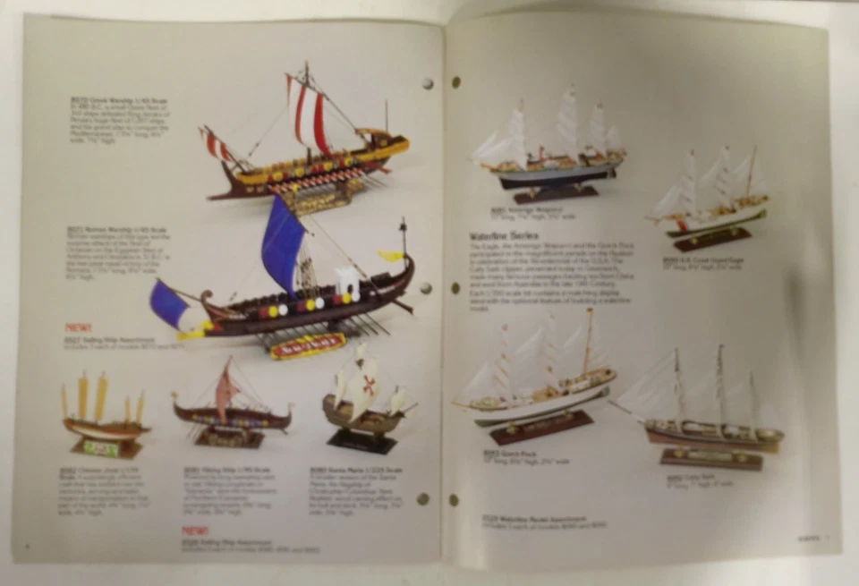 Каталог винтажных реплик моделей кораблей и циклов ERTL 1982 г. - Изображение 4 из 4