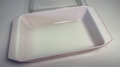 Vintage Pyrex Gaiety Daisy Pink Spacesaver Casserole Dish Deep with Lid - Picture 4 of 14