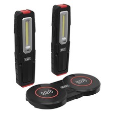 Image of Sealey Inspection Light 5W COB & 1W SMD LED (x2) & Double Wireless Charging Base