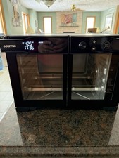 Gourmia French Door 6-Slice Digital Toaster Oven Air Fryer w Integrated -temp pr