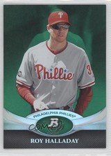 2011 Bowman Platinum Green Roy Halladay #99 HOF h3a