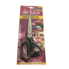 Forbici zig zag l.professional De Luca 147-8