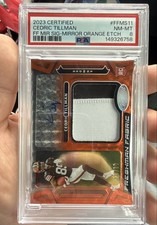 2023 Panini Certified - Freshman Fabric Signatures Cedric Tillman #FFMS-11 10/30