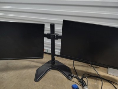 ViewSonic VA2456-MHD 24'' Frameless IPS 1080p Monitor (Two Monitors w/ Mount