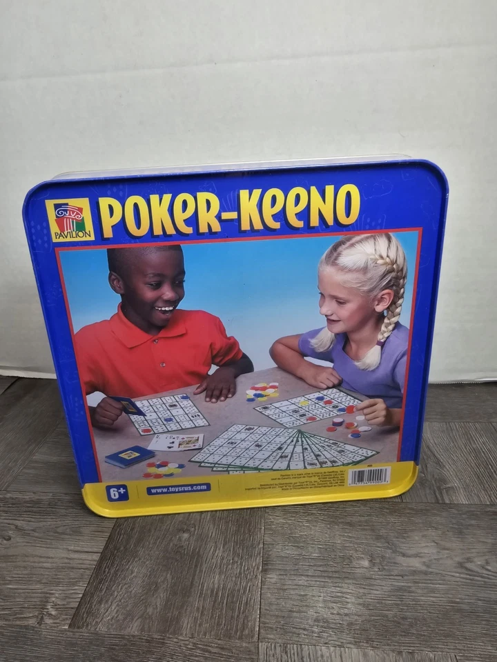VINTAGE POKER-KEENO POKER KENO FAMILY & PARTY GAME CARDINAL 1999 NEW SEALED - Image 4 of 4