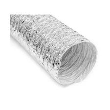 Mueller Industries 5502504 Foil Flex Duct 4" x 25' HVAC Airflow