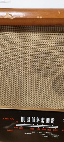 Vintage Murphy Ventilradio UKW, MW, LW & Gramm lackiertes Holzgehäuse Retro 30er Jahre - Bild 3 von 24