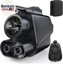 Upgraded NACS to CCS Adapter - 500 Amps - 1,000V DC Fast Charge Converter, Tesla