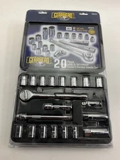 Gearhead GH4215 3/8" Drive Socket & Ratchet Handle Set, 20-Piece