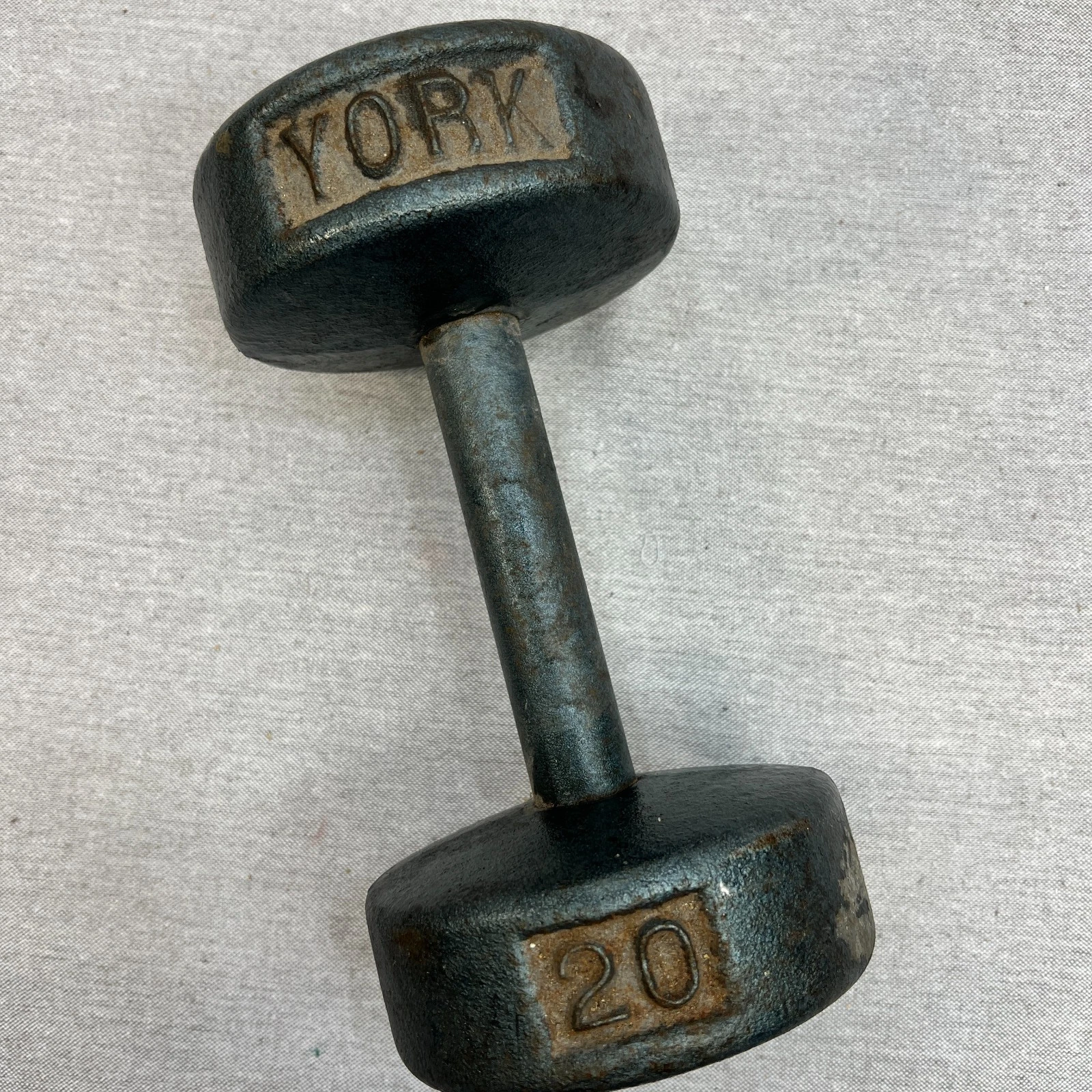 York Round Head 20 lb Cast Iron Dumbbell Single Hand Weight
Opens in a new window or tab