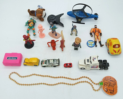 Junk Drawer Lot of Misc Toys, Collectibles Some Vintage 20+ Items