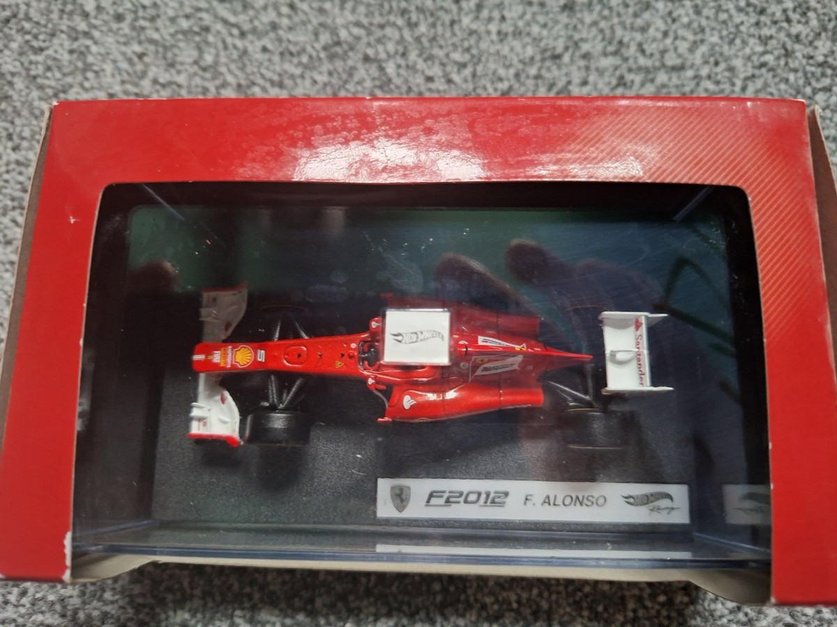 1:43 Mattel Hot Wheels F1 Ferrari F2012 5 Fernando Alonso Sealed