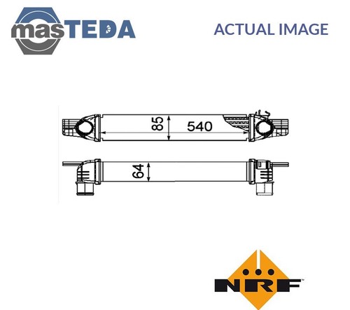 30254 INTERCOOLER RADIATOR NRF FOR CITROËN NEMO 1.3 HDI 75,1.4 HDI 1.3L,1.4L