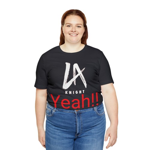 LA Knight YEAH!!! Unisex Jersey Short Sleeve Tee - Picture 20 of 25