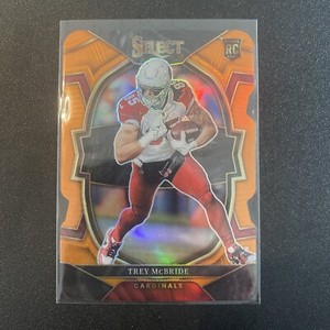 Trey Mcbride Panini Select 2022 Die-Cut Orange Prizm No.11 194/199