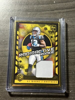 DJ MOORE 2018 Panini Elements Framed Radioactive Rookie Jersey Patch /125 * Sh