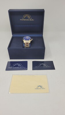 Porsamo Bleu Harper Chronograph Watch (522C121) + Case Women's / Ladies