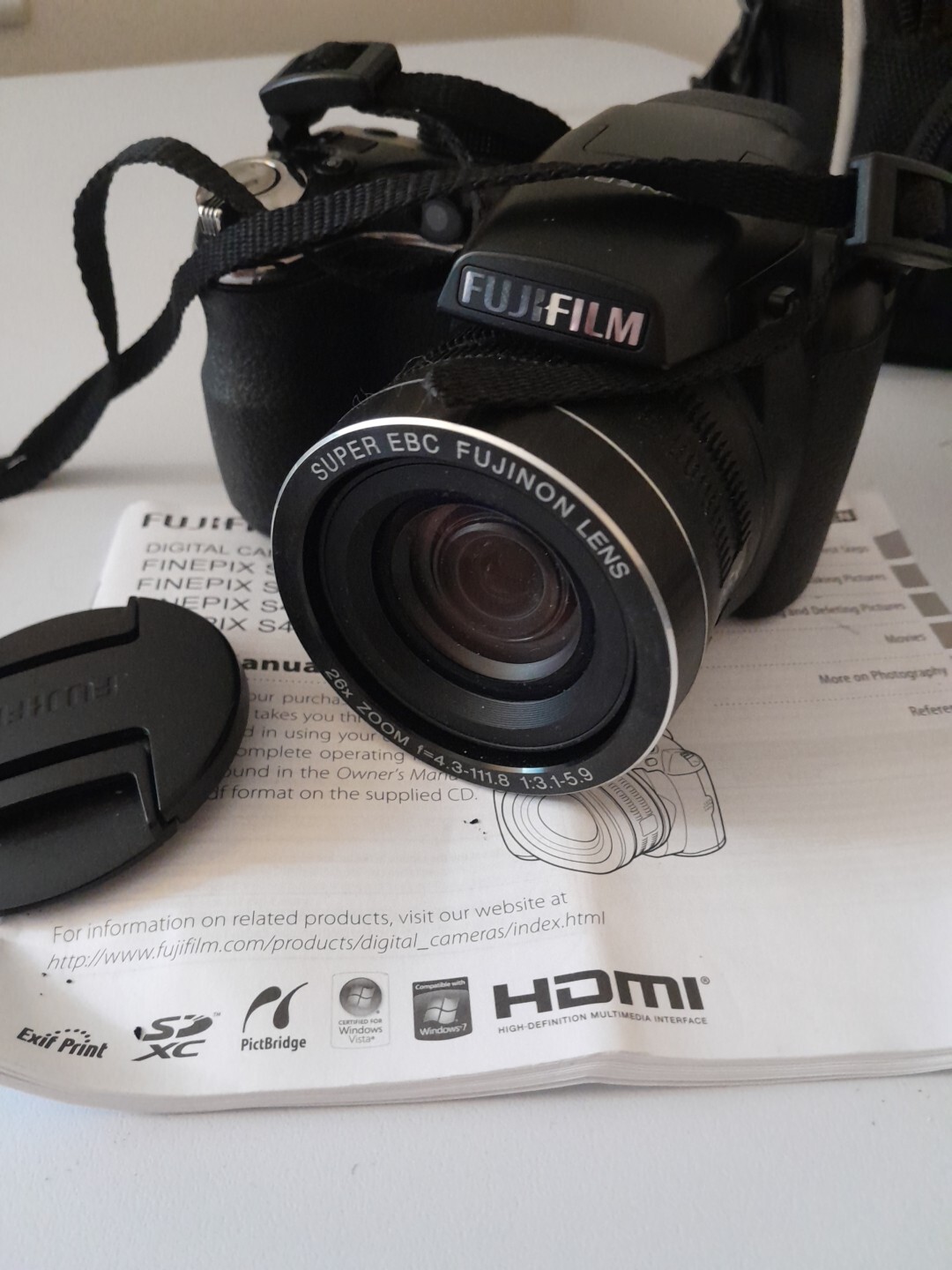 Fuji S4500 14MP 30x Zoom Digital Bridge Camera Fujifilm Finepix