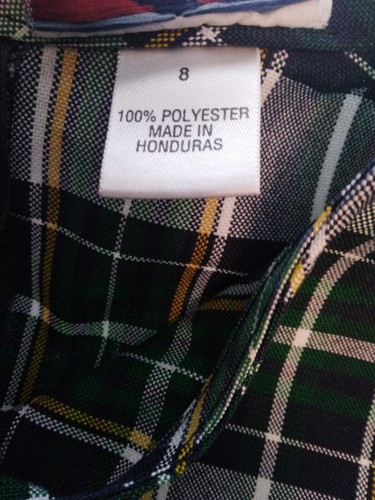 LOT OF (6 ) GIRLS PLAID CATHOLIC SCHOOL UNIFORM 6X THROUGH 12 PERFECT CONDITION! - Picture 7 of 9