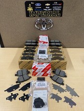 2010-2021 TOYOTA PRIUS FRONT & REAR BRAKE PADS NEW GENUINE 04465AZ323 04466AZ313