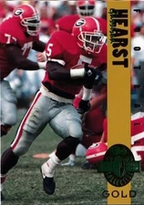 Garrison Hearst Georgia 1993 Classic 4-Sport Draft Picks GOLD card 1/3900 NmMt+