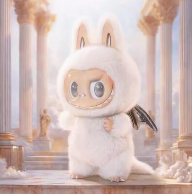 ぬいぐるみ Pop Mart ZIMOMO Angel In The Clouds POP MART THE MONSTERS ANGEL IN CLOUDS Vinyl Plush Doll