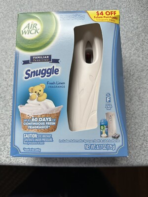 Airwick Freshmatic Ultra Automatic Spray Starter Pack, Fresh Linen