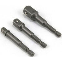 Akkuschrauber Bohrmaschinen Adaptersatz FüR Stecknuss 1/4 3/8 1/2 -3-Tlg Bit Set