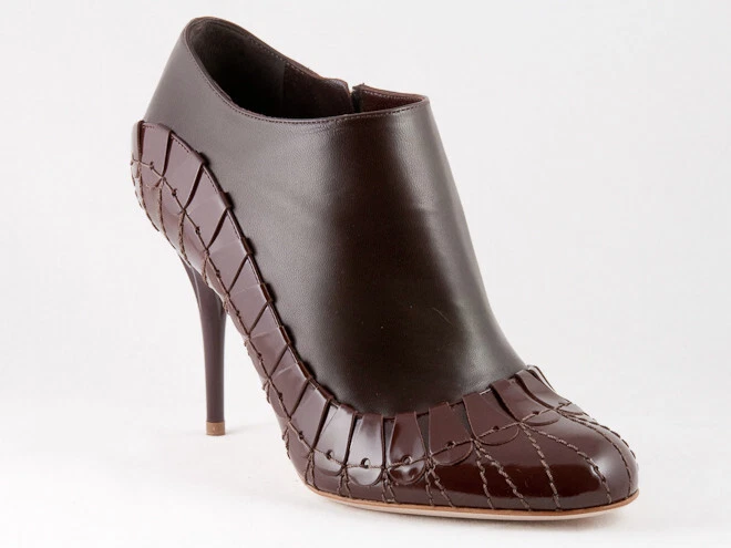 Bottes neuves Dior Serpent marron cuir 37,5 US 7,5