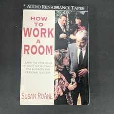 How to Work a Room Making Impressions Susan Roane Audio Book Cassette Tape