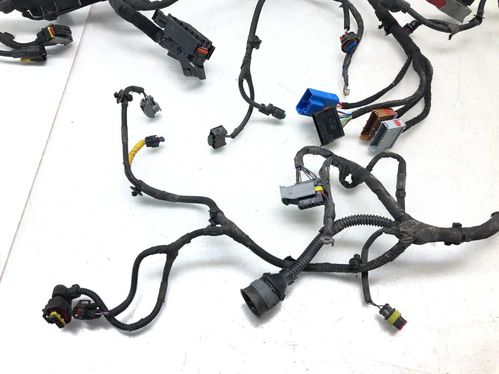 2014-2017 MASERATI GHIBLI S Q4 3.0L V6 AWD ENGINE WIRING HARNESS OEM.