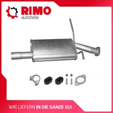 Hyundai Santa Fe 2.0 2.0D 2.4 (2001-2006) Mittelschalldämpfer Mit Montagesatz