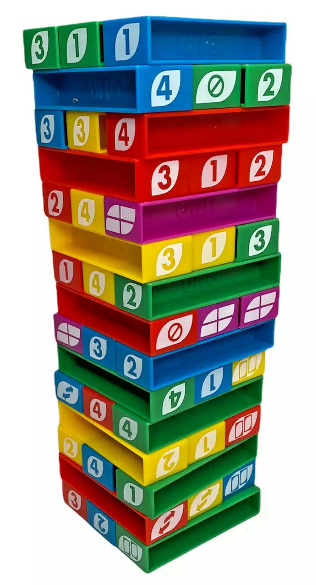 Jogo Uno Stacko Mattel Usado