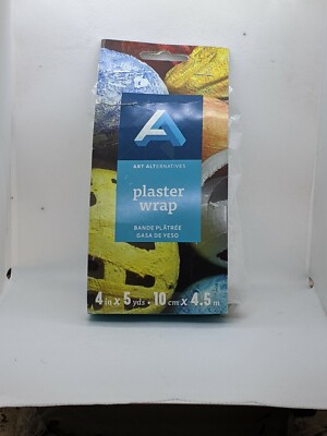 Art Alternative Plaster Wrap Bandage Roll 4'' X 5yd Arts & Crafts Modeling Mask 