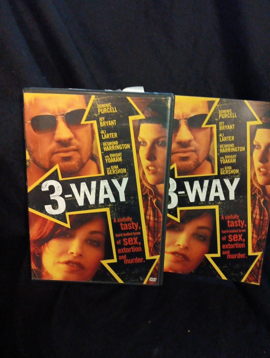 3 Way (DVD) 2003 Dominic Purcell Desmond Harrington Gina Gershon