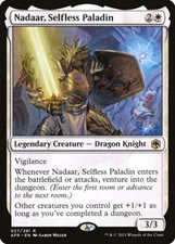 MTG Nadaar, Selfless Paladin (27/518) Adventures in the Forgotten Realms LP
