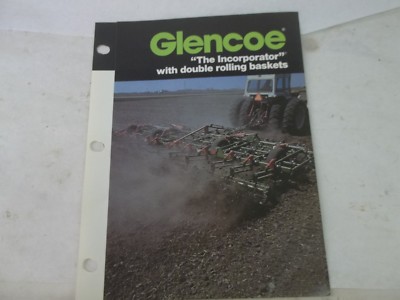 Glencoe Incorporator with double rolling baskets brochure
