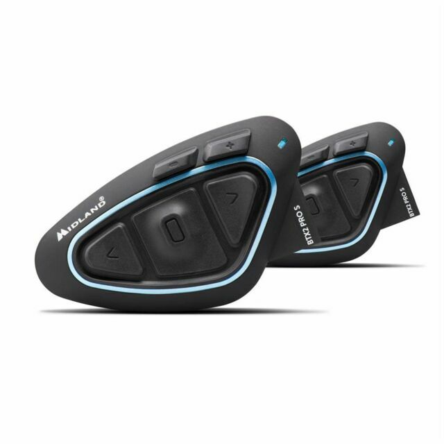 Midland BTX2 Pro S Interfono per Moto - Nero (C1414.01)