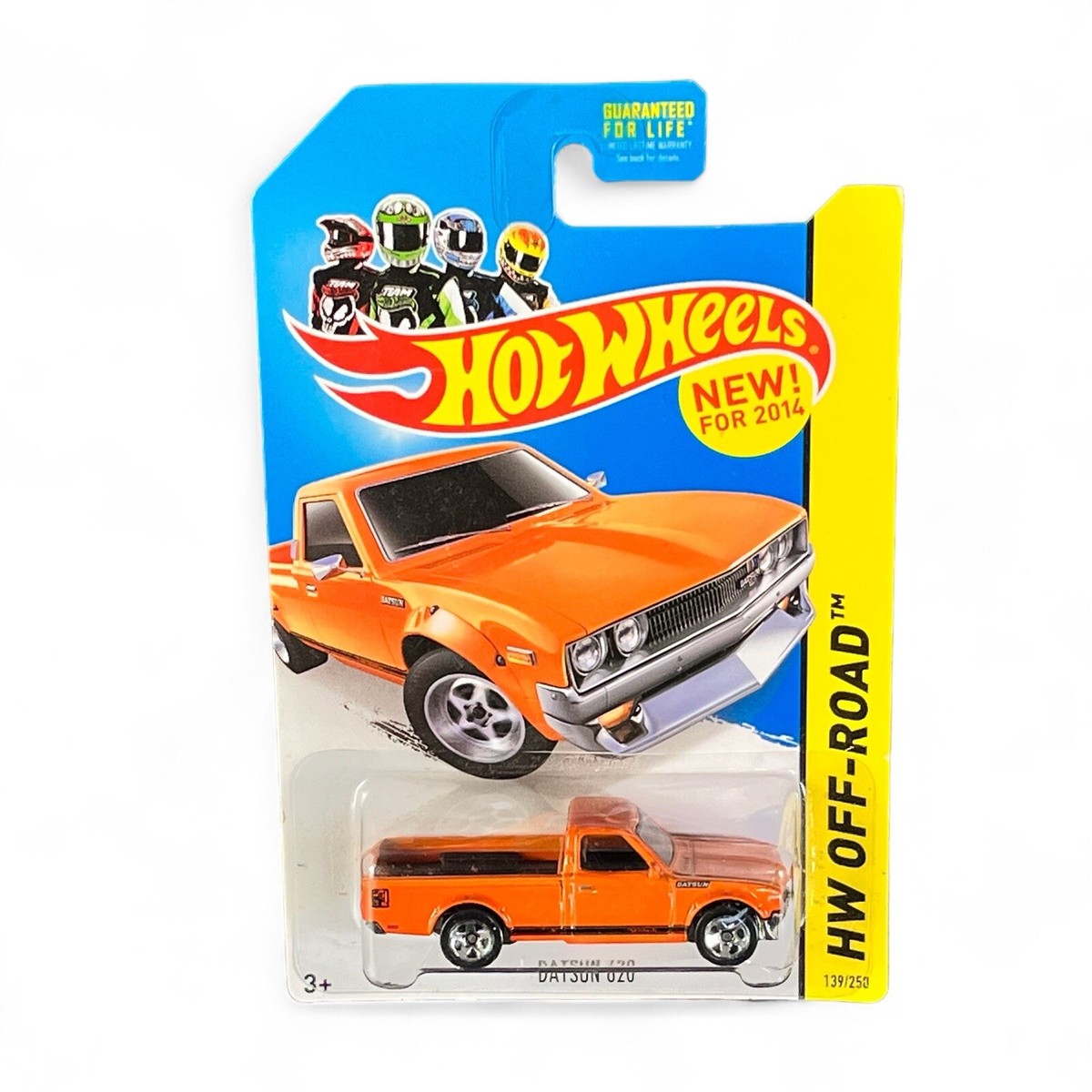 402-653 Hi-Story 1/43 日産 DATSUN 4WD 2014 Hot Wheels HW Off-Road Hot Trucks 139/250 Datsun 620 Pickup