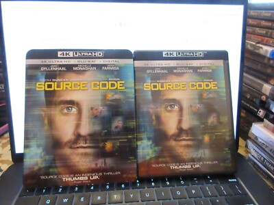 Source Code (4K Ultra HD + Blu Ray ) W/out-of-print Slipcover NICE!!!