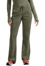 Scrubs Women's Healing Hands Purple Label HH008 Tessa Boot Cut Pant OLIVE