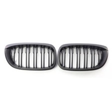 GRILLE DE CALANDRE NOIR MAT POUR BMW E46 3 COUPE ET CABRIOLET DE 04/03 A 2006