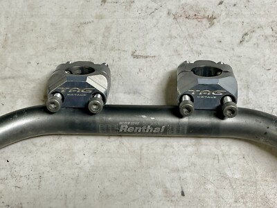 Renthal FatBar 28MM Handlebars + TAG Metals Riser Clamp Set 1-1/8  Aluminum