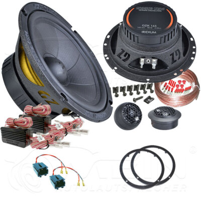 GROUND ZERO LAUTSPRECHER für LANCIA ZETA 1994-2002 Front Vorn 2-Wege 150W #AJYL