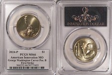 2024 P Missouri Innovation George Washington Carver PCGS MS66 Pos B FIRST STRIKE
