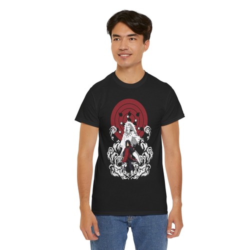 Madara Uchiha Shirt Naruto Shippuden Itachi Anime Unisex Tee T-Shirt All Size - Picture 15 of 18